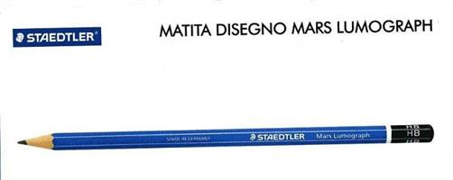 MATITA STAEDTLER B MARS LUMOGRAPH PZ12 100-B