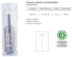 PORTABOTTIGLIA 24+10x38 TRASPAR.x2 C/DIVIS. CF25 SHO117