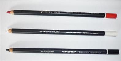 MATITA STAEDTLER NORIS GLASOCHROM.PERM NERO PZ12 108 20-9