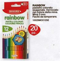 PASTELLI FIBRACOLOR RAINBOW ETAFELT DA 12 CF20