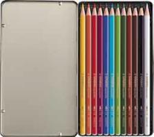 PASTELLI STABILO ACQUERELLABILI AQUACOLOR METAL 12PZ 1612-5