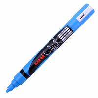 PENNARELLO UNI CHALK GESSO LIQUIDO AZZURRO DA 12 PWE-5M