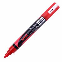 PENNARELLO UNI CHALK GESSO LIQUIDO ROSSO DA 12 PWE-5M
