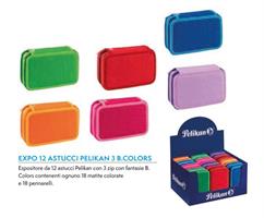 ASTUCCIO 3ZIP PELIKAN B.COLORS 18MAT+18PENN 12PZ 400208880 0095