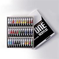 COLORI ACRILICI TUBO ONE 20ML SCATOLA DA 36 COL. ASS. M1098036