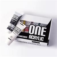 COLORI ACRILICI TUBO ONE 120ML SCATOLA DA 6 COL. PRIM. M1098193