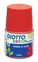 COLORI ACRILICI GIOTTO 50ML ROSSO VERMIGLIO CF10 531807