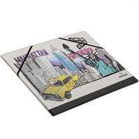 CARTELLA P/DISEGNO 26x33 2 ELAST. ASS. CANSON 400065456-37222