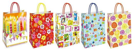 SHOPPERS MANICO RITORTO PRIMAVERA ASS. 36x12x41 FLORIO CF25