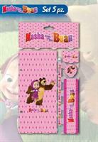 MASHA E ORSO SET CANCELLERIA 5PZ MB0007