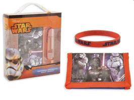 STAR WARS GIFT KIDS PORTAFOGLI + BRACCIALE D90541